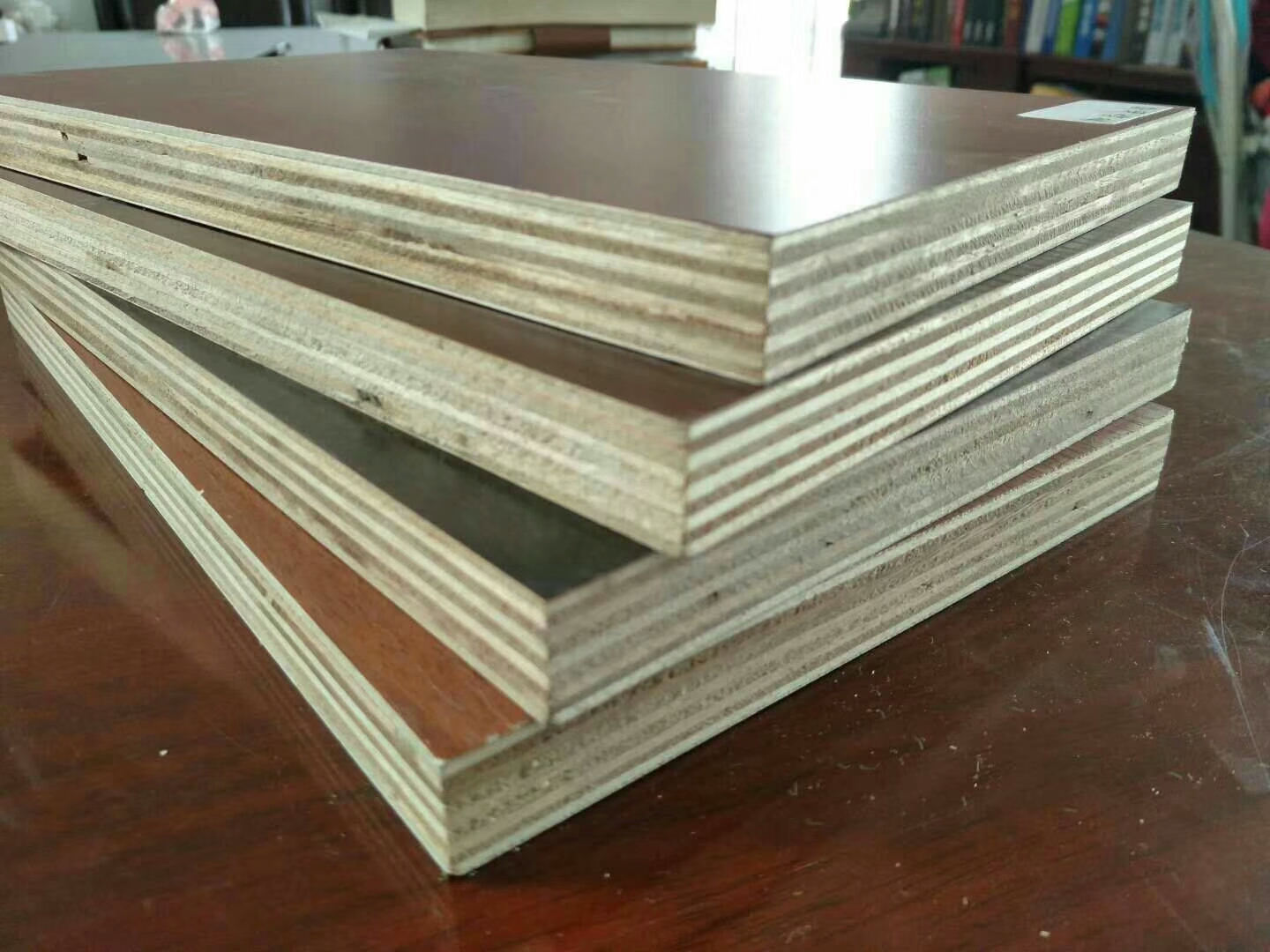 Melamine paper face ply