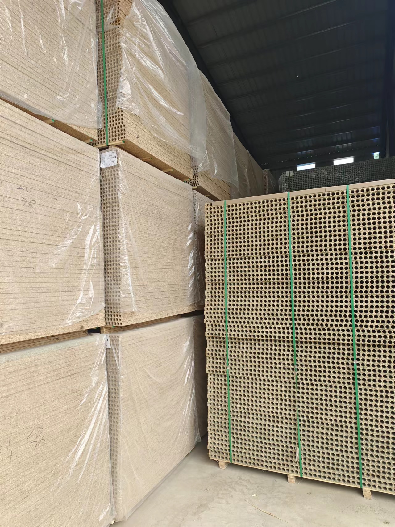 Door Core Use Hollow Core Chipboard /Tubular Particle Board