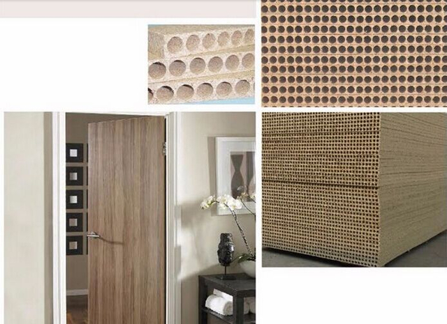 Door Core Use Hollow Core Chipboard /Tubular Particle Board