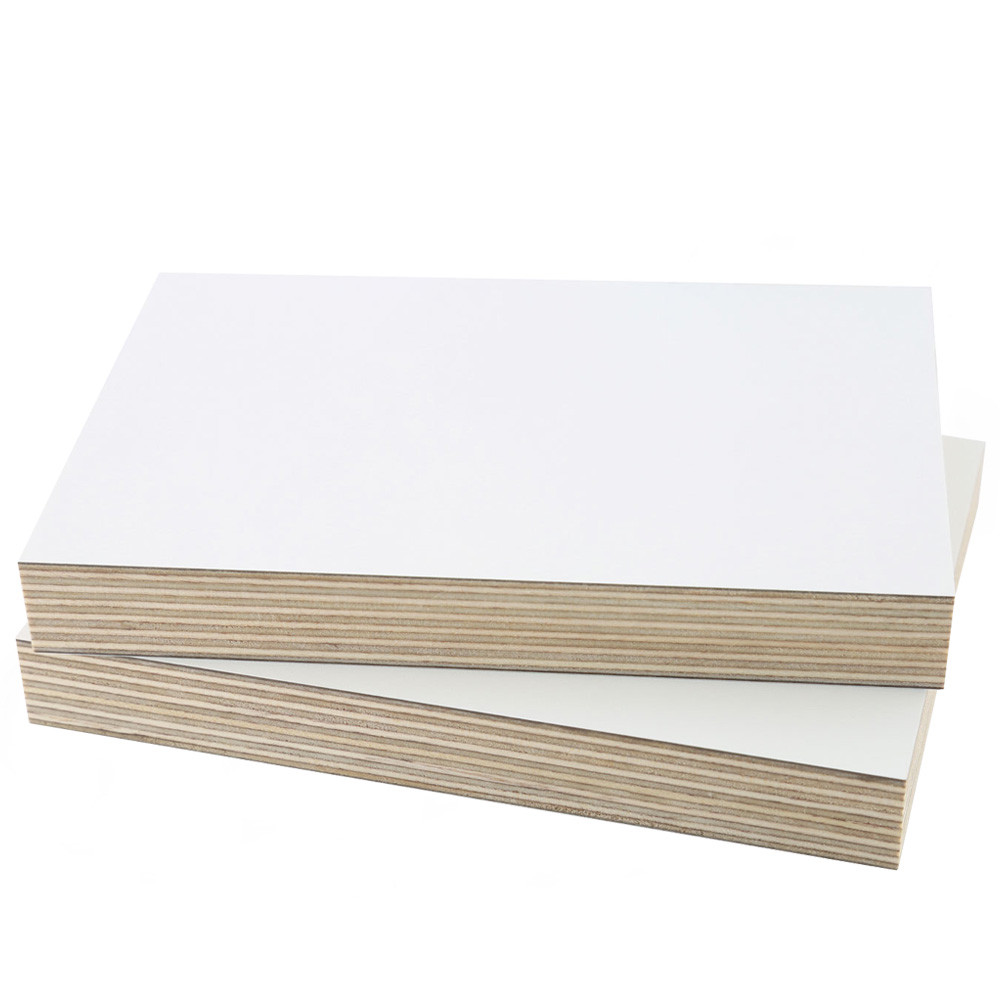  White Fireproof Formica HPL High Pressure Laminated Plywood Sheet