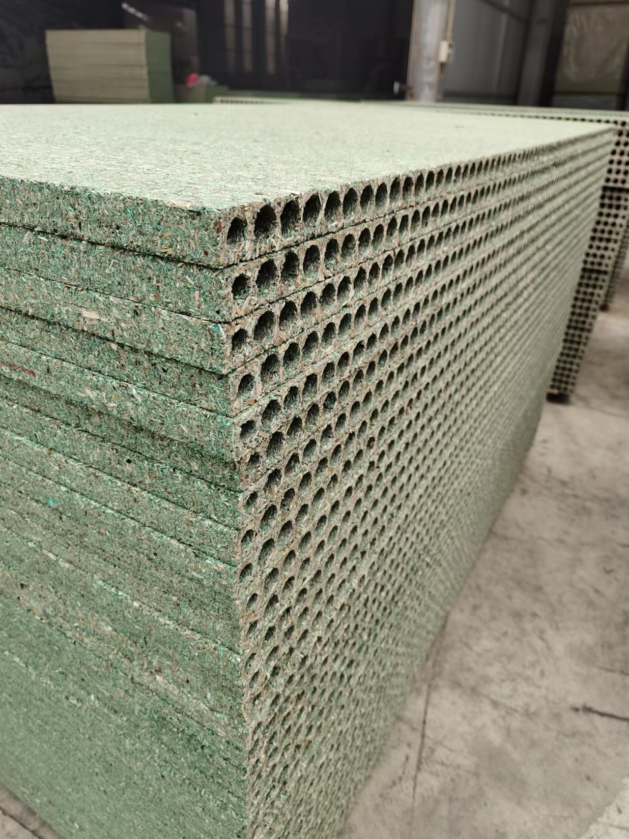 Door Core Use Hollow Core Chipboard /Tubular Particle Board