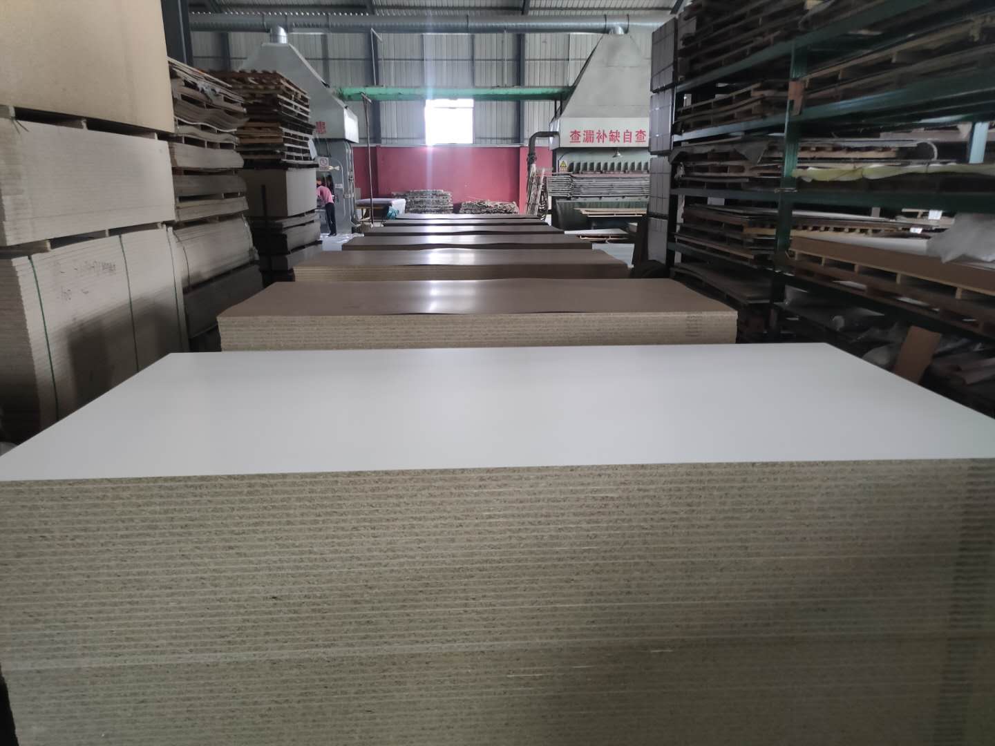 Particle Board Laminate Normal Warm White (3)