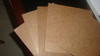 2mm-6mm Grooved Hardboard Laminate Melamine Paper