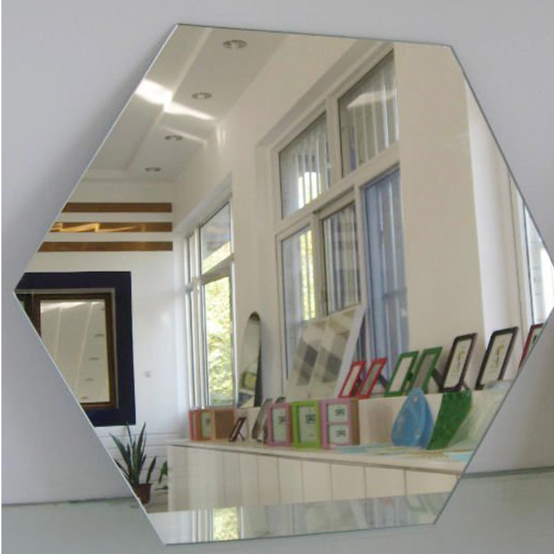 Modern design square round family bathroom hotel glass mirror